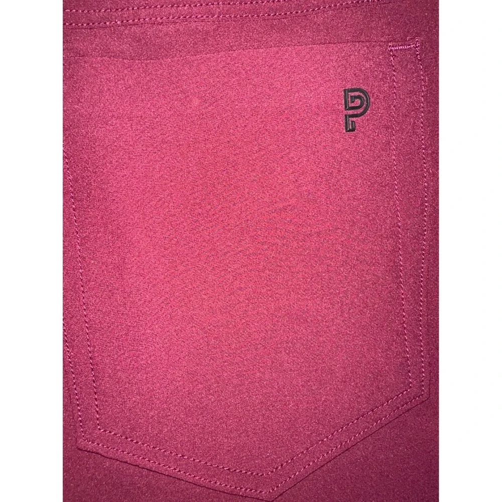 Public Rec Pants Mens 32x29 (Tag 32/32) Workday 5 Pocket Chino‎ Stretch Burgandy